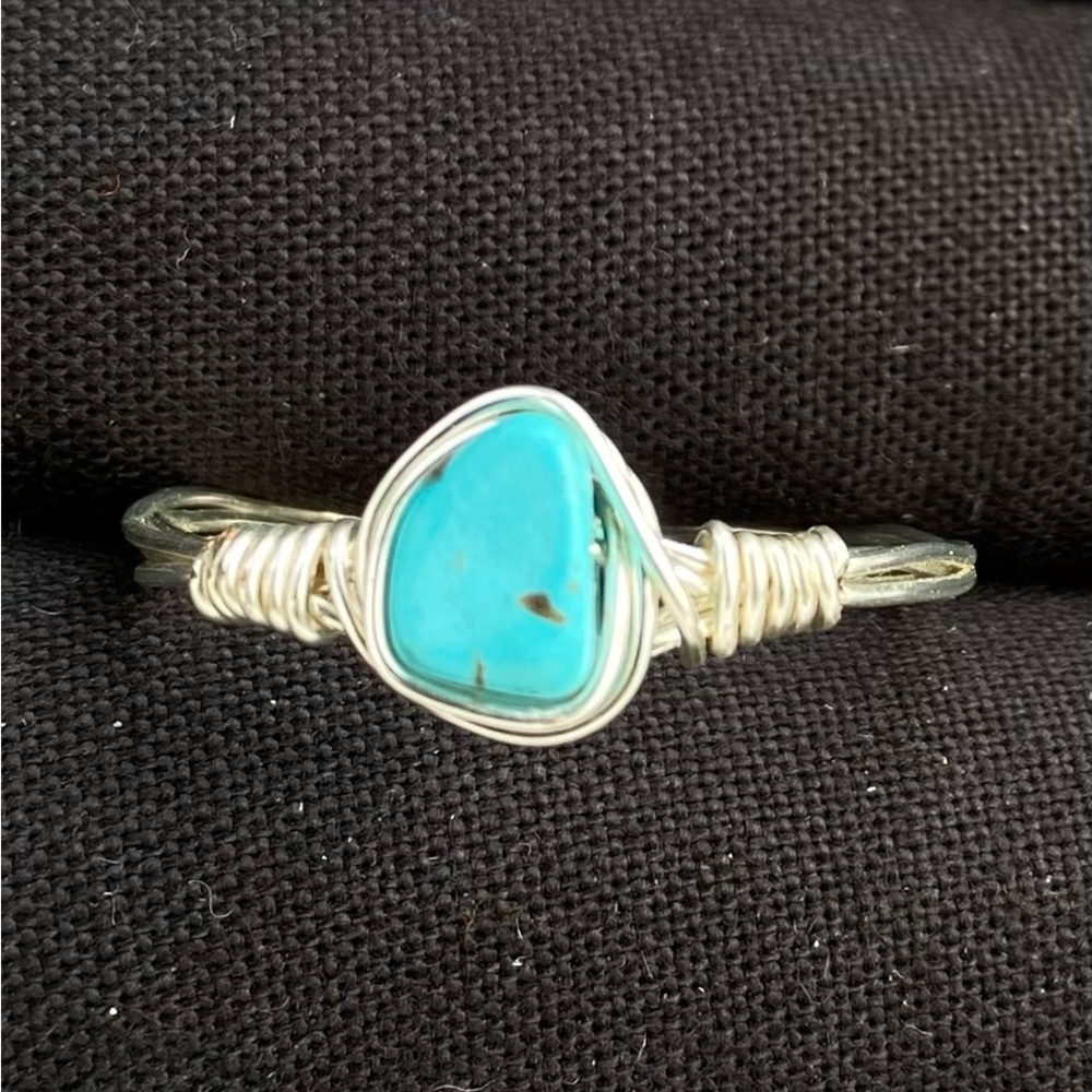 Crystal ring.